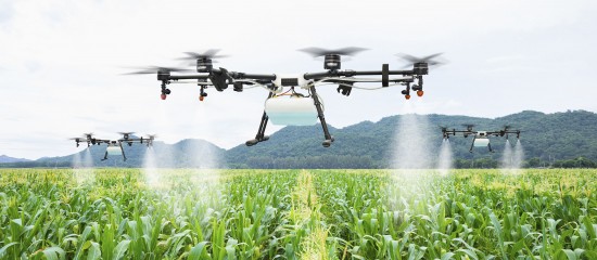 L’épandage par drone autorisé dans certains cas et à certaines conditions